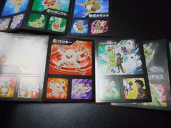 Pokemon Card Coris Promo Non Holo Sticker x4 Gyarados Tyranitar Ditto etc #3947 - Image 6