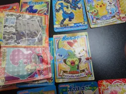 Pokemon Card Marumiya Holo Sticker x15 Pikachu Garchomp Flygon etc #4444 - Image 5