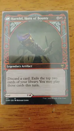 Birgi, God of Storytelling (Showcase) Kaldheim Regular NM - Image 2