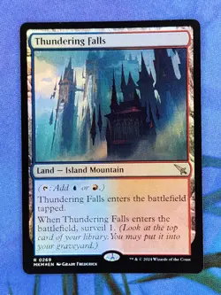 1x FOIL Thundering Falls, NM, MKM, Magic: the Gathering, MtG - Image 1