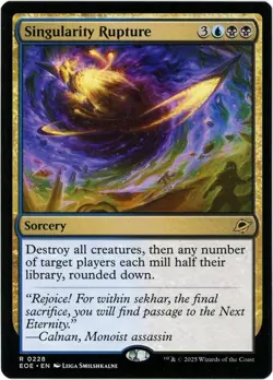 Singularity Rupture - MtG Edge of Eternities - NM - Image 1