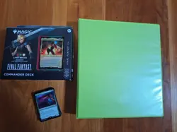 MTG Binder Collection Lot 2 Final Fantasy Decks Tifa Cloud Limit Break Commander - Image 4
