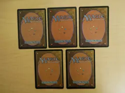 Magic the Gathering (MtG): Whimsical set of 5 Cards (Promo , Signed, etc.) (EX+) - Image 2