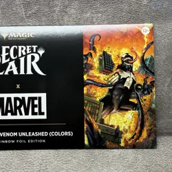 MTG Secret Lair x Spider-Man: Venom Unleashed (Colors) Rainbow Foil - SLD New - Image 4