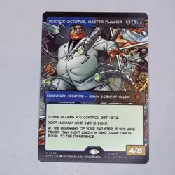 Doctor Octopus, Master Planner (Borderless) Marvel's Spider-Man MTG NM - Image 1