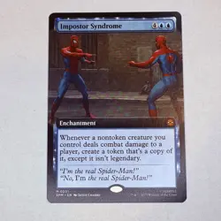 Impostor Syndrome (Extended Art) Marvel's Spider-Man MTG NM - Image 1