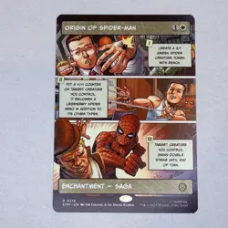 Origin of Spider-Man (Borderless) Marvel's Spider-Man MTG NM - Image 1