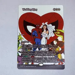 Wedding Ring (Borderless) Marvel Universe Eternal-Legal MTG NM - Image 1