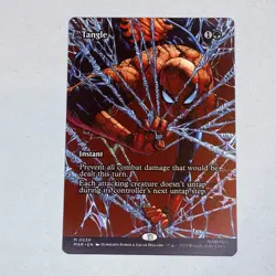 Tangle (Borderless) Marvel Universe Eternal-Legal MTG NM - Image 1