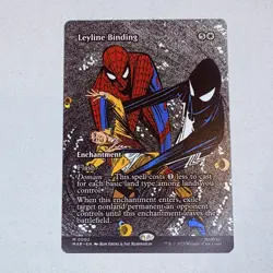 Leyline Binding (Borderless) Marvel Universe Eternal-Legal MTG NM - Image 1