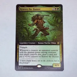Kraven the Hunter (Extended Art) Marvel's Spider-Man MTG NM - Image 1