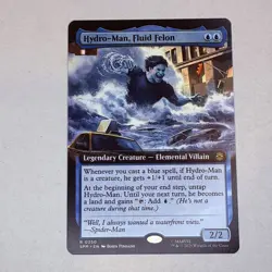 Hydro-Man, Fluid Felon (Extended Art) Marvel's Spider-Man MTG NM - Image 1