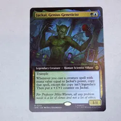 Jackal, Genius Geneticist (Extended Art) Marvel's Spider-Man MTG NM - Image 1