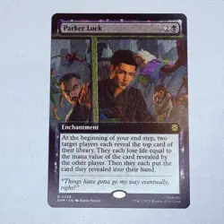 Parker Luck (Extended Art) Marvel's Spider-Man MTG NM - Image 1