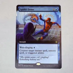 Spider-Sense (Extended Art) Marvel's Spider-Man MTG NM - Image 1