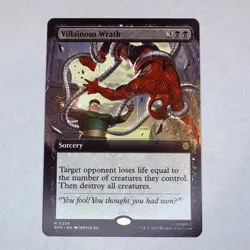Villainous Wrath (Extended Art) Marvel's Spider-Man MTG NM - Image 1