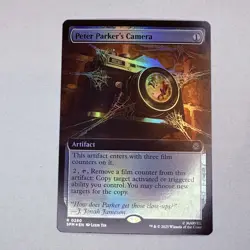 Peter Parker's Camera (Extended Art) Marvel's Spider-Man Foil MTG NM - Image 1