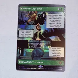 Kraven's Last Hunt (Borderless) Marvel's Spider-Man Foil MTG NM - Image 1