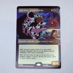 The Spot, Living Portal (Borderless) Marvel's Spider-Man Foil MTG NM - Image 1