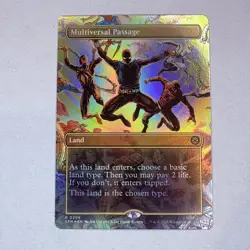 Multiversal Passage (Borderless) Marvel's Spider-Man Foil MTG NM - Image 1