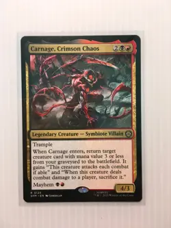 MTG Carnage, Crimson Chaos 125 Regular Rare Marvel Spider-Man - Image 1
