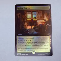 Urban Retreat (Extended Art) Marvel's Spider-Man Foil MTG NM - Image 1