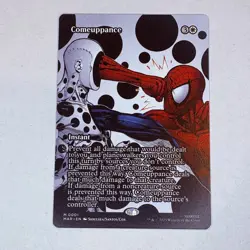 Comeuppance (Borderless) Marvel Universe Eternal-Legal MTG NM - Image 1