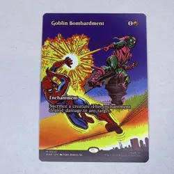 Goblin Bombardment (Borderless) Marvel Universe Eternal-Legal MTG NM - Image 1
