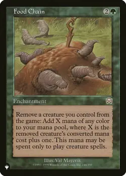 [1x] Food Chain - The List (MMQ) Near Mint, English The List MTG Magic - Image 1