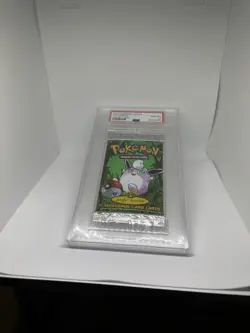1999 Pokemon Jungle First Edition Pack Wigglytuff PSA GEM MT 10 - Image 1
