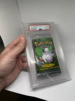 1999 Pokemon Jungle First Edition Pack Wigglytuff PSA GEM MT 10 - Image 3