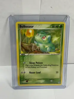 Pokemon Bulbasaur 54/112 Firered & Leafgreen 54/112 Common Non Holo - Image 1