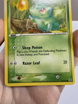Pokemon Bulbasaur 54/112 Firered & Leafgreen 54/112 Common Non Holo - Image 4