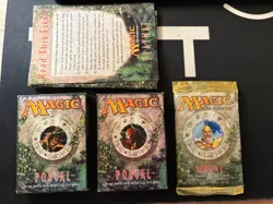 MTG Magic the Gathering Portal Stater Set x 2 + Booster! Read Notes - Image 1