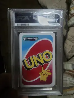 2020 Pokemon Uno Japanese Mewtwo 9 Red Back # PSA 10 - Image 2