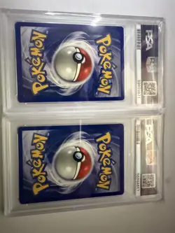 1999 POKEMON BASE SET 1st Edition FIRE and WATER ENERGY PSA 9 - BOTH - Image 4