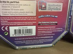 Sylveon GX Pokemon Evolution Celebrations Tin (2018) XY Evolutions - Brand New - Image 3