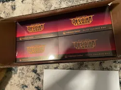 OBSIDIAN FLAMES POKEMON CENTER ELITE TRAINER BOX | Opened CASE 4x PC ETB - Image 2