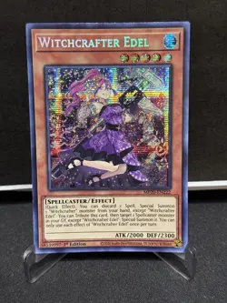 Witchcrafter Edel - MP20-EN222 - Prismatic Secret Rare - 1st Edition Yugioh NM - Image 1