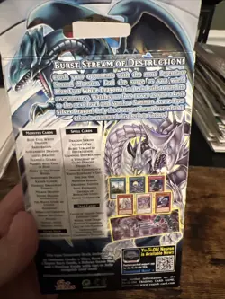 YuGiOh Saga of Blue-Eyes White Dragon Structure Deck Unlimited Edition Sealed - Image 2