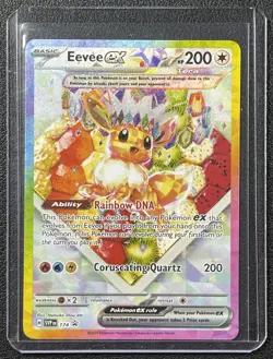 EEVEE EX 2025 POKEMON SV PRISMATIC EVOLUTIONS - PRE EN #174 PROMO PREMIUM COLL C - Image 1