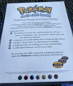 Pokemon Starter Gift Box 2-Player Starter Set Opened w Contents & EXTRAS Vintage - Image 3