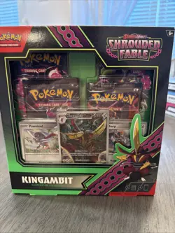 Pokemon TCG Scarlet & Violet Shrouded Fable Kingambit Illustration Collection - Image 1