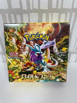 Pokemon Card Booster Box Wild Force sv5K Scarlet & Violet Japanese Shrink - Image 1