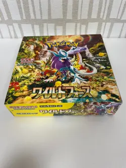 Pokemon Card Booster Box Wild Force sv5K Scarlet & Violet Japanese Shrink - Image 2