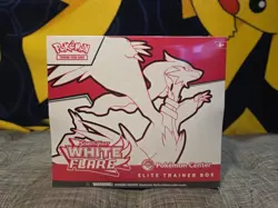 Pokemon Scarlet and Violet Black Bolt/White Flare Pokemon Center ETBs SEALED NEW - Image 2