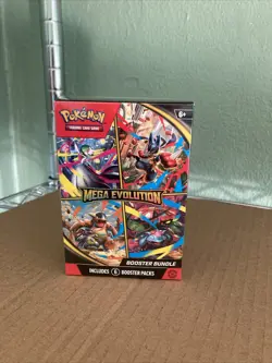 Pokemon Mega Evolution Booster Bundle (6 Packs) Factory Sealed W/ Fast Shipping - Image 1