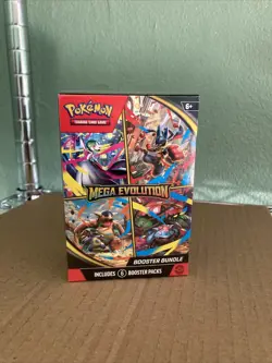 Pokemon Mega Evolution Booster Bundle (6 Packs) Factory Sealed W/ Fast Shipping - Image 2