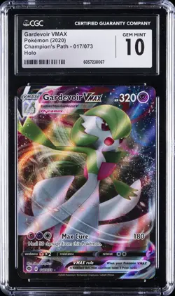 2020 POKEMON CHAMPIONS PATH #017/073 GARDEVOIR CGC 10 GEM MINT - Image 1