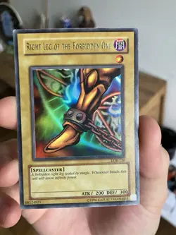 Right Leg of the Forbidden One LOB-120 The Legend of Blue Eyes White Dragon... - Image 1